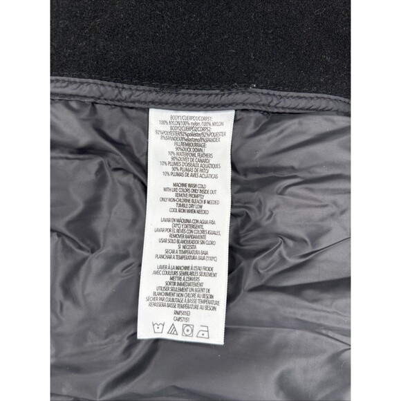 CALVIN KLEIN Performance Vest Womens Small Black Premium Down Zip Puffer Outdoor - Picture 13 of 14